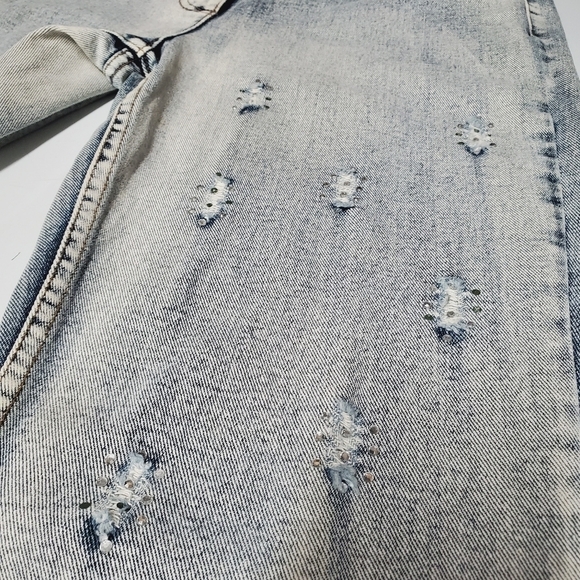 Jeanology Collection acid washed jeans 32"  Waist - Picture 9 of 9